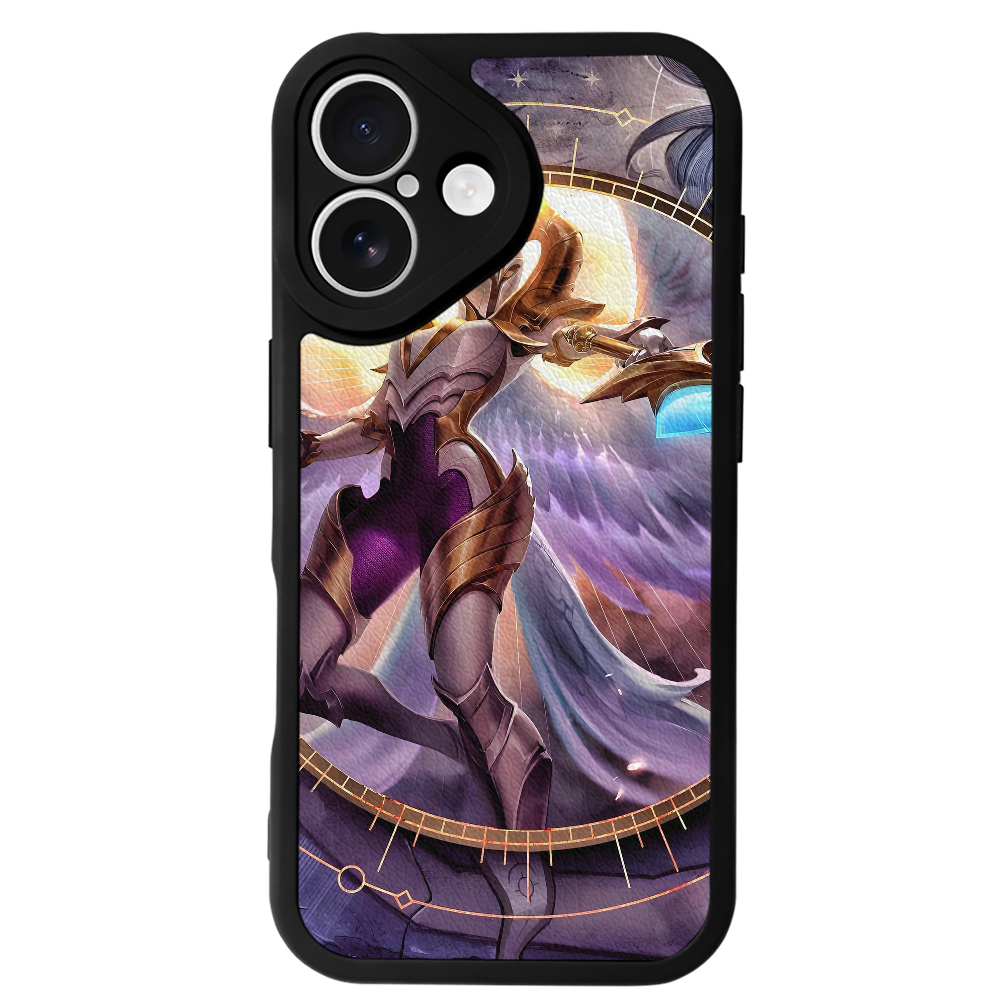 リーグ・オブ・レジェンド League of Legends LOL 【iPhone 16シリーズ対応】シリコンスマホケース（レザー調） 材質：シリコン